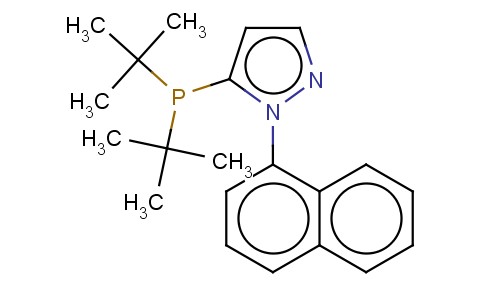 5-[BIS(TERT-BUTYL)PHOSPHINO]-1-(1-NAPHTHALENYL)-1H-PYRAZOLE